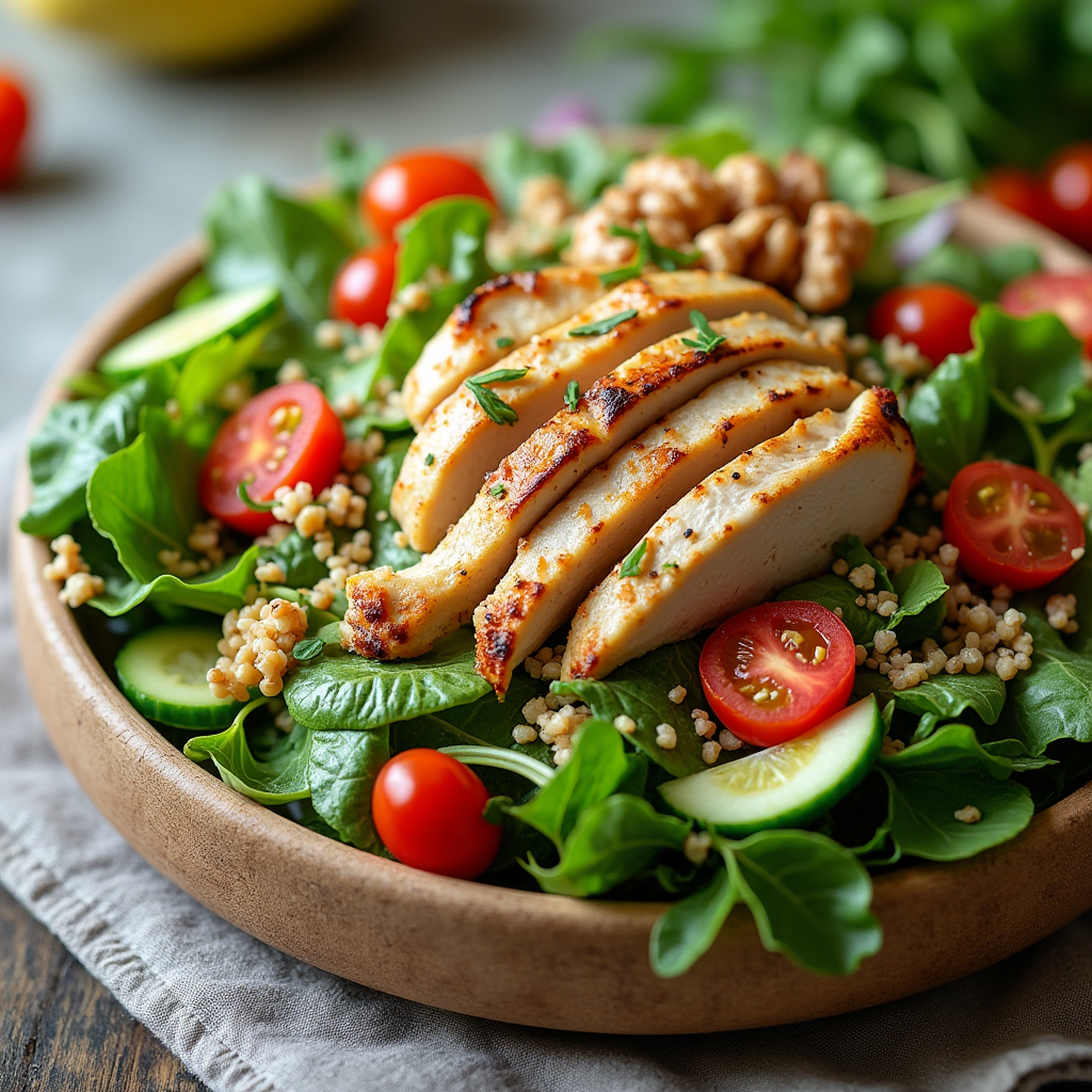 Salad with Quinoa