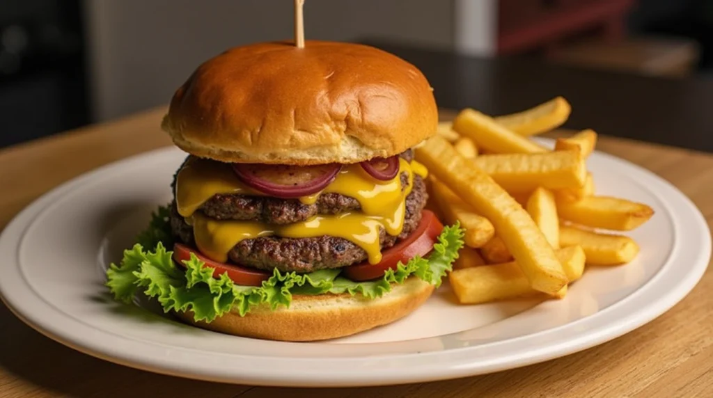 Burgers and Fries